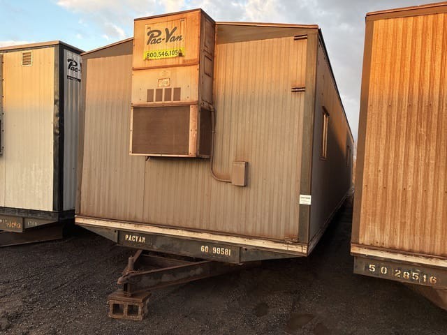 12×60 COMMERCIAL OFFICE TRAILER / MODULAR OFFICE UNIT • 2 OFFICES • 1 RESTROOM