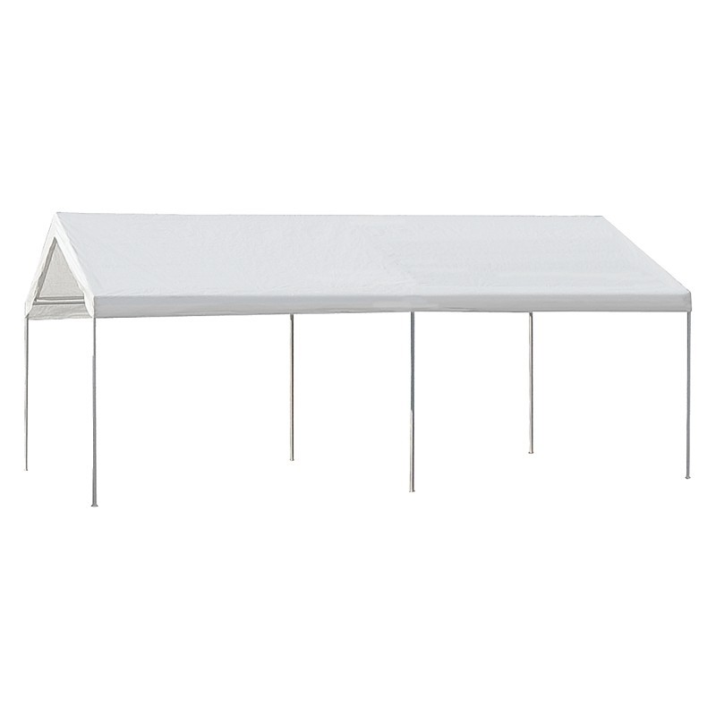 Seasonal Trends 22006200010 Carport, 10 ft L, 20 ft W, 10.3 ft H, Steel Frame, P