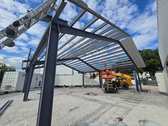 60x90x20 Steel Building Kit | Rigid Frame I-Beam | Commercial Grade