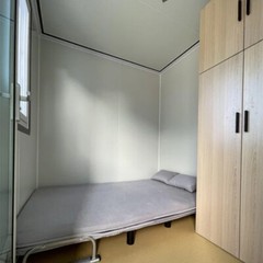 7x20ft Portable Office w/ Bedroom Toilet Shower Steel frame Lockable Entry Door