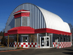 40×20×20 Steel Quonset Building Kit | DuroSPAN Clear-Span Arch Design