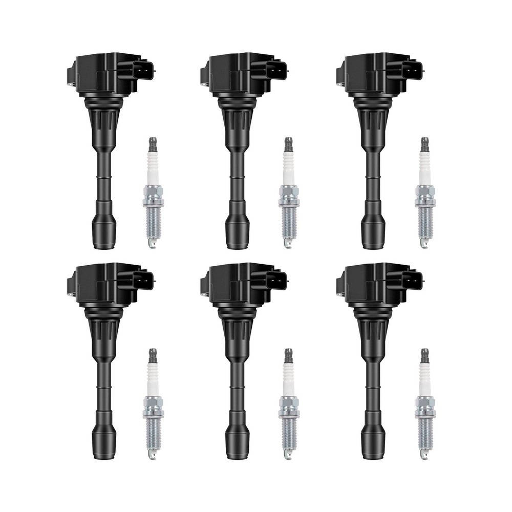 Set of 6 Ignition Coil Packs and Iridium Spark Plug Compatible with… Fast Ship