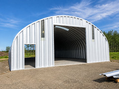 DuroSPAN S-Model 35x30x16 Steel Arch Building | Clear Span | with End Walls