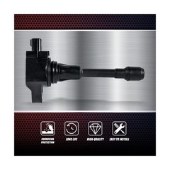 RANSOTO Ignition Coil Pack and Iridium Spark Plug Compatible with Nissan Alti…