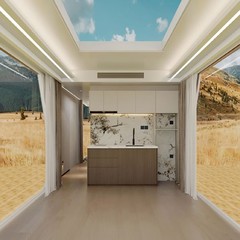 Hot Selling Waterproof Outdoor Adventure Space Capsule Prefab House