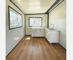13x20ft Fast Installation Expandable Prefab House Mobile Office W/ Rain Shower