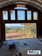 S30x50x17 Steel Factory Mfg Prefab Metal Building Custom Home Open End Kit