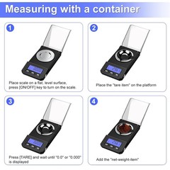 Milligram Scale 50G/0.001G High Precision Mg Scale, Portable Jewelry Scale .001