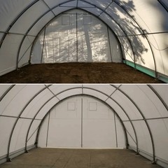 20’x30’x12′ Single Truss Storage Shelter 15oz PVC Fabric Hoop Building