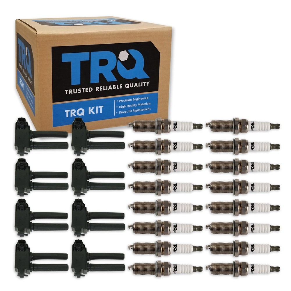 TRQ Ignition Coil and Spark Plug Kit 24 Piece Iridium Spark Plugs Compatible …