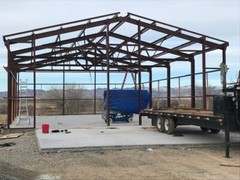 40x60x15 Steel Building SIMPSON Metal Garage Storage Shop Building Kit