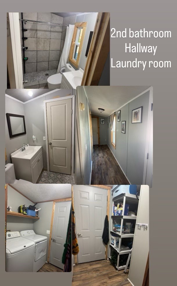3 Bedroom 2 Bathroom Prefabricated Wood Home with Laundry & Dual Pane Windows