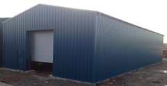 Steel Storage Building Industrial Portable Farm Building Insulated Warehouse