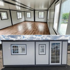 15x20x8FT Mobile Expandable Prefab House Prebuilt Home Portable Office