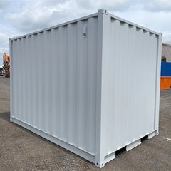 12x7FT Container Storag with Roll-Up Door Portable Storage Pod Cargo-Grade Steel